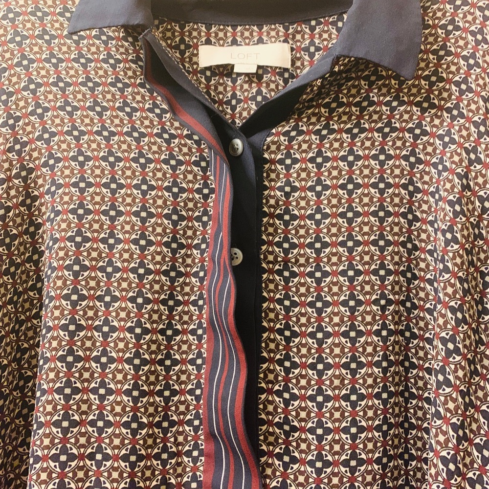 Loft Pattern Blouse - Picture 3 of 5